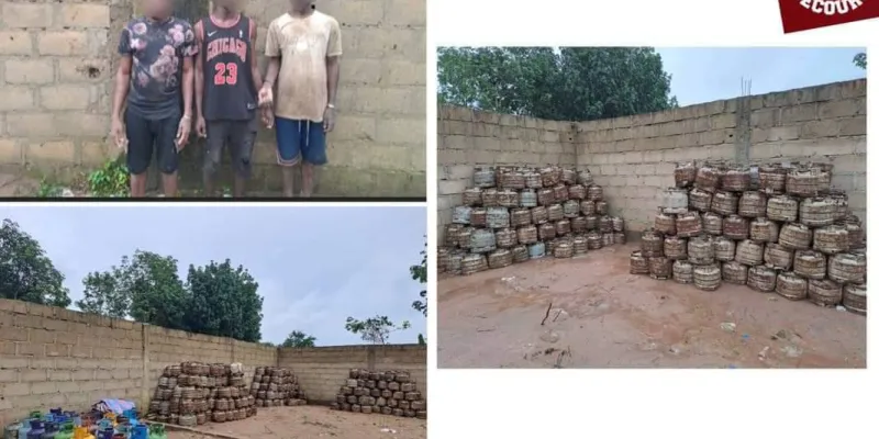 conditionnement-et-transvasement-de-gaz-un-site-illegal-demantele-et-trois-personnes-interpellees-a-brofodoume