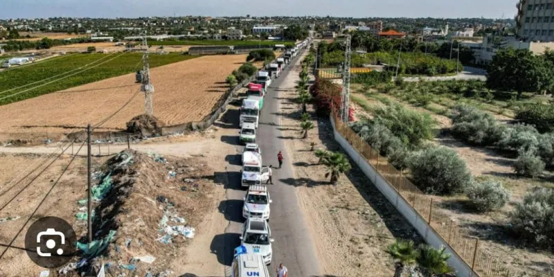 proche-orient-laide-humanitaire-venue-degypte-entre-dans-la-bande-de-gaza