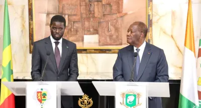 cooperation-senegal-cote-divoire-le-president-diomaye-faye-rend-visite-a-alassane-ouattara