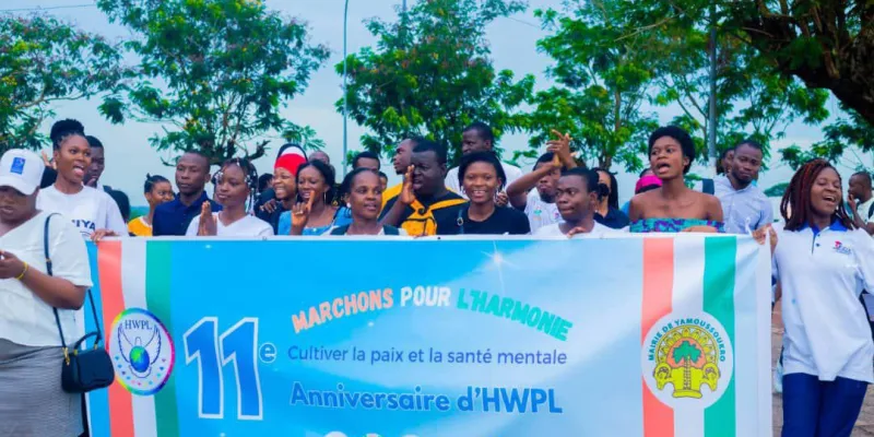 promotion-de-la-culture-de-paix-l-ong-hwpl-a-marche-a-yamoussoukro