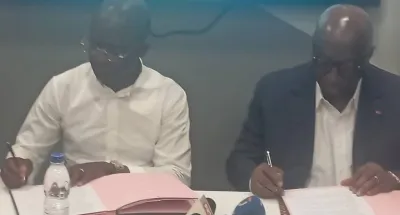 ligue-1-de-football-de-ci-partenariat-lafad-du-plateau-et-artemis-construction-et-travaux-se-marient