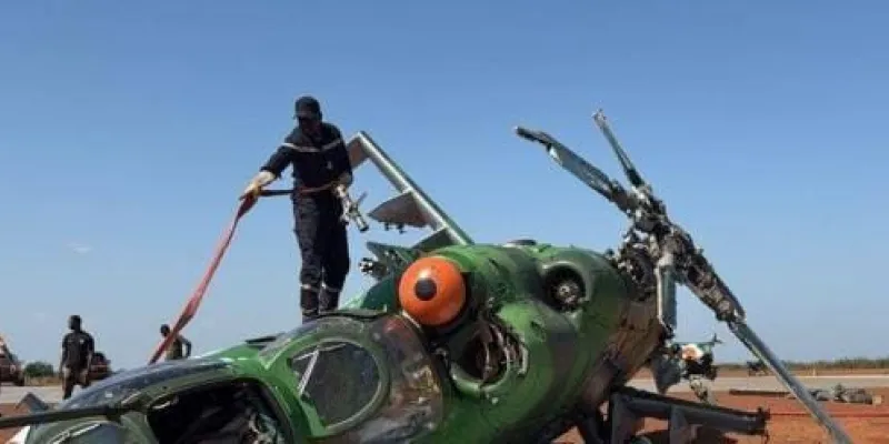cote-divoire-un-helicoptere-mi-24d-de-larmee-ivoirienne-secrase-a-korhogo-sans-faire-de-victime