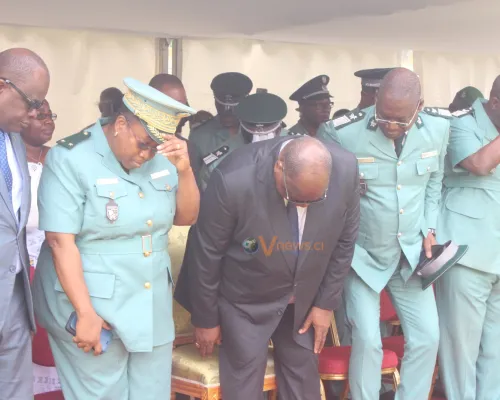 hommages-du-ministere-des-eaux-et-forets-a-feu-colonel-oka-yao-raphael