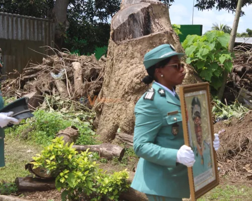 hommages-du-ministere-des-eaux-et-forets-a-feu-colonel-oka-yao-raphael